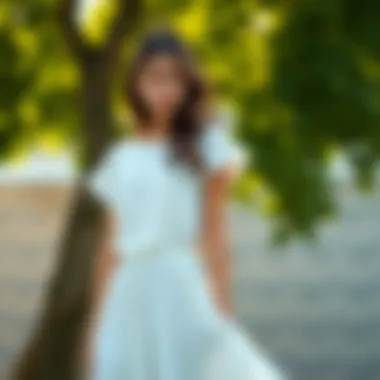 Magnificent Exploring the Essence of the White Summer Dress with Short Sleeves Magnificent Exploring the Essence of the White Summer Dress with Short Sleeves