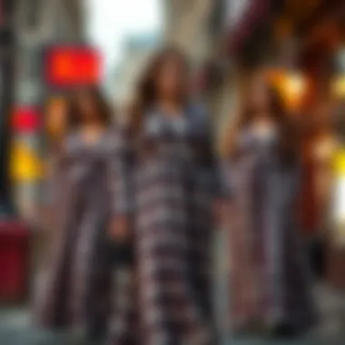 Magnificent The Allure of Plus Size Plaid Maxi Dresses