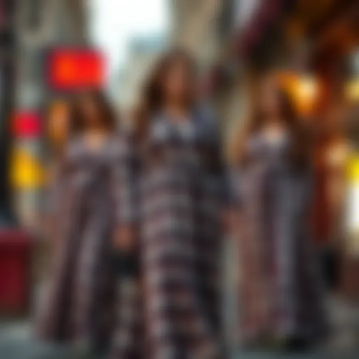 Magnificent The Allure of Plus Size Plaid Maxi Dresses