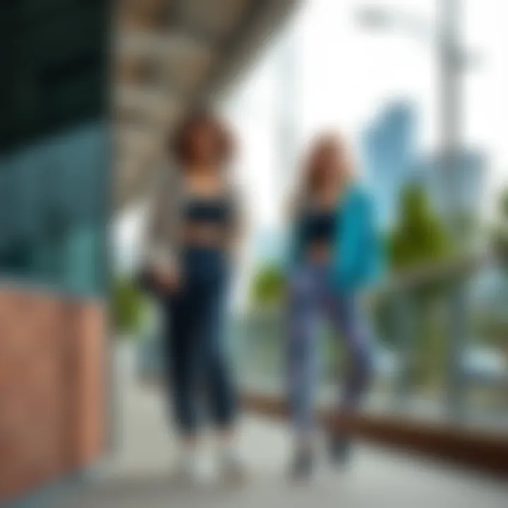 Versatile Style Pairings Pairing water resistant joggers with various activewear