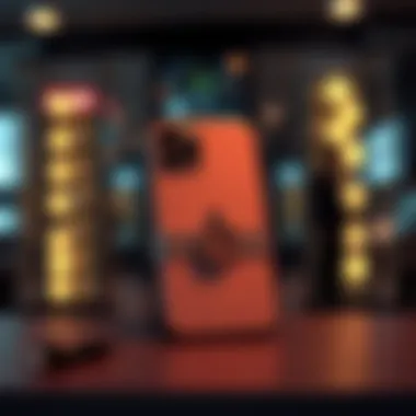 Elegant design of the Bandolier for iPhone 11 on display