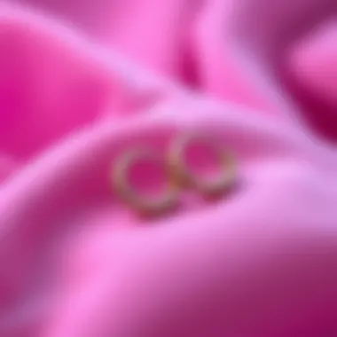 Essential Care Tips for Nickel-Free Cartilage Earrings A well-maintained pair of nickel-free cartilage earrings resting on a soft surface