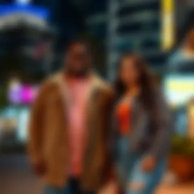 Casual chic coordinated looks for couples