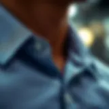 Innovative shirt clip design for a sophisticated look