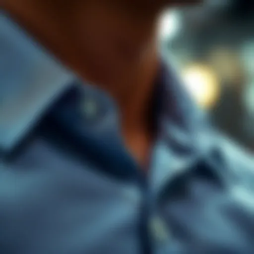 Innovative shirt clip design for a sophisticated look