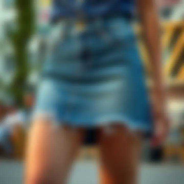 Caring for Your Distressed Denim Skirts Maintenance tips for denim skirts