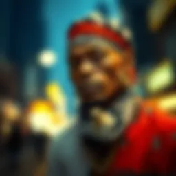 Traditional doo rag showcasing cultural significance