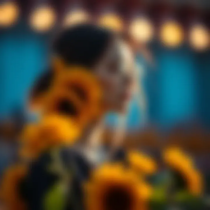 Cultural symbolism of sunflowers in fashion