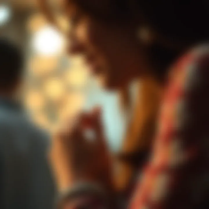 Emotional Resonance A heartfelt moment showcasing the emotional significance of name jewelry.