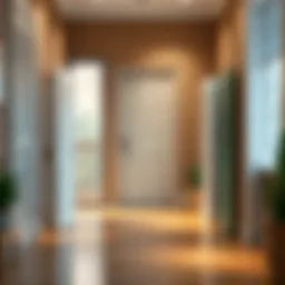 A variety of door draft covers showcasing different styles and materials