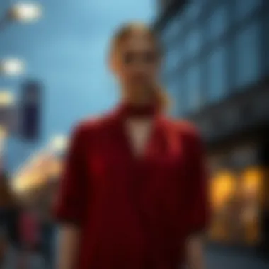 Fashionable Styling Options Fashionable styling options for the draped mock neck dress