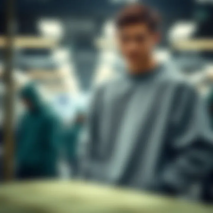 Eco-friendly practices in the clothing industry with sustainable sweatshirts