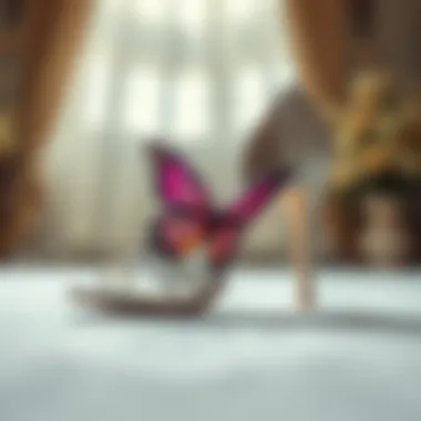 Symbolism in Butterfly Wedding Shoe Designs Symbolic representation of butterflies in wedding shoe designs