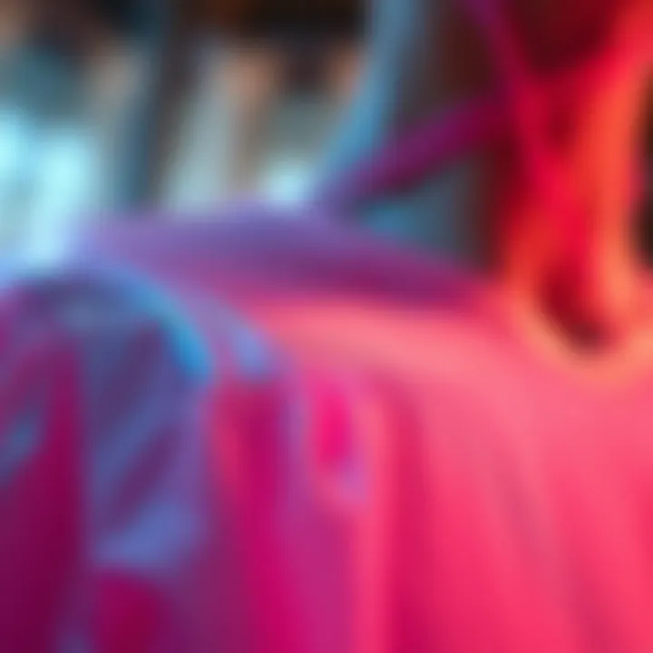 Fashion garments incorporating clear elastic string for enhanced comfort and fit