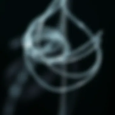 Sustainable practices in using clear elastic string, highlighting eco-friendly choices