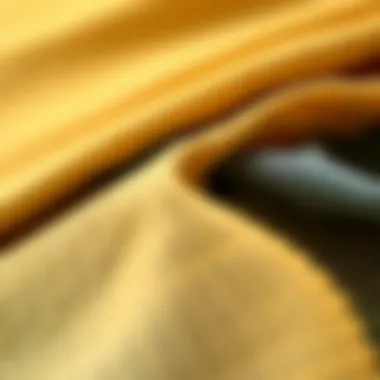 Fabric Choices for Crop Tops Close-up of a fabric swatch displaying different textures suitable for crop tops.