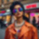 Stylish Emery Rose Ensemble A stylish outfit showcasing the essence of Emery Rose clothing.