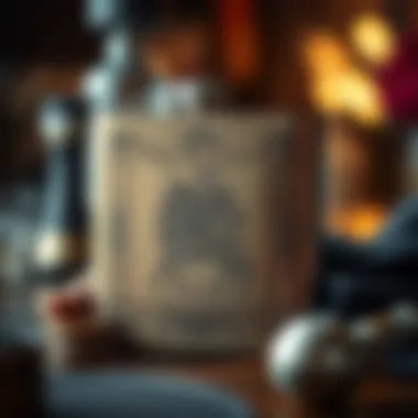 Elegant engraved flask design showcasing intricate craftsmanship
