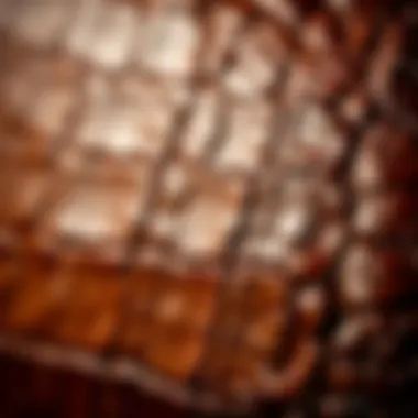 Luxurious Faux Crocodile Leather Texture Luxurious faux crocodile leather texture