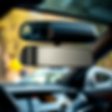 Stylish array of sun visor vanity mirrors from different car models