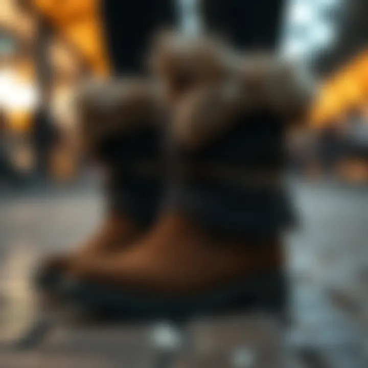 Perfect Furry Boots for Winter Events Furry boots suitable for winter occasions