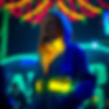 Creative design considerations for glow in the dark outfits.