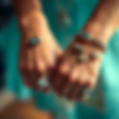 Contemporary Trends in Hers and Hers Jewelry A fashionable display of contemporary trends in hers and hers jewelry.