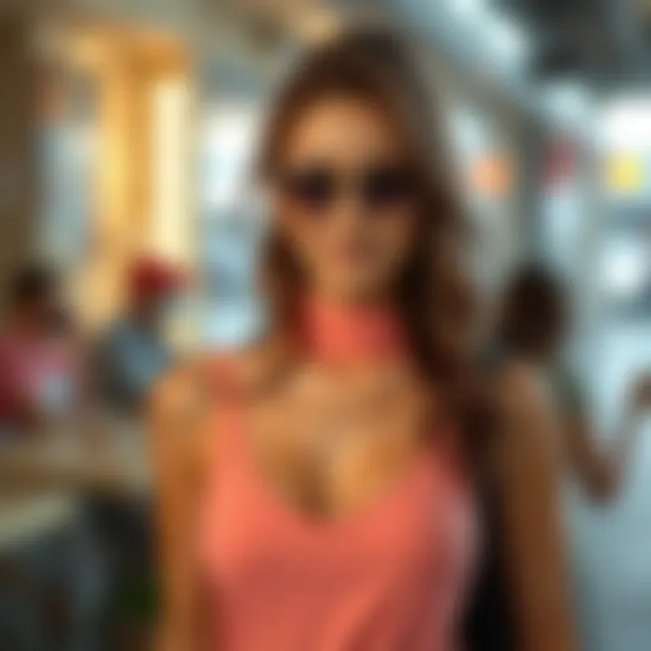 Casual Fashion with High Neck Tank Dress Casual look featuring a trendy high neck tank dress