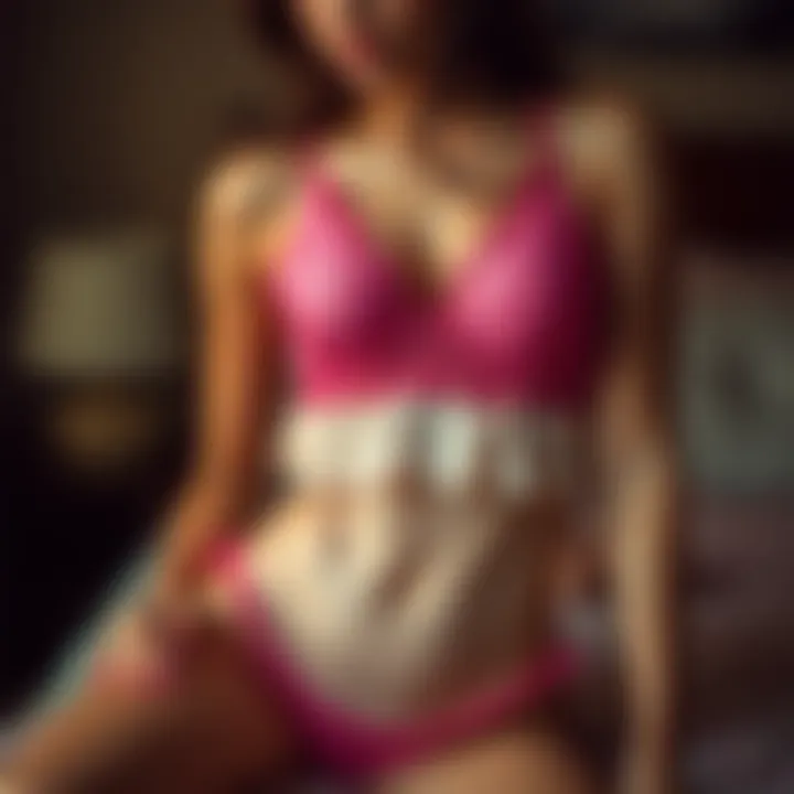 Stylish Designs in Hot Pink Babydoll Lingerie Stylish hot pink babydoll lingerie showcasing different designs