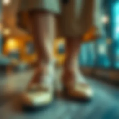 Versatile styling options for ladies beige flats