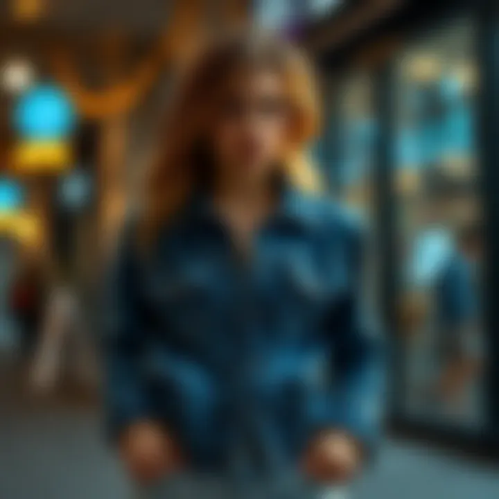 Care tips for maintaining long jeans jackets