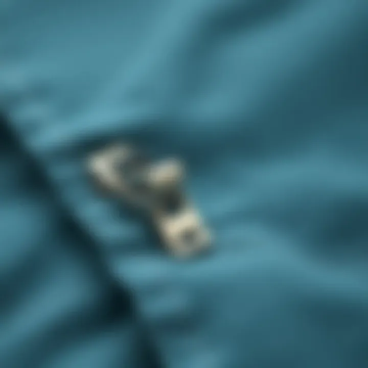 Enhancing Garment Longevity with Metal Clips Metal clips showcasing durability and strength on fabric