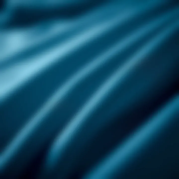 Quality Fabric Selections Close-up of luxurious fabric used in maternity clothing