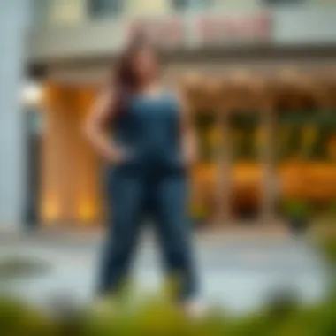 Showcasing modern trends in plus size overall jumpsuits