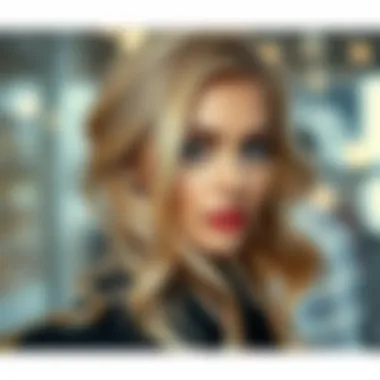 Maintenance products for pearl blonde hair extensions