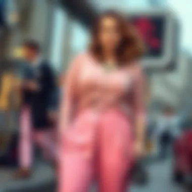 Pairing plus size pink dress pants with stylish accessories