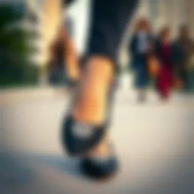 Stylish black flats paired with various outfits for versatile looks