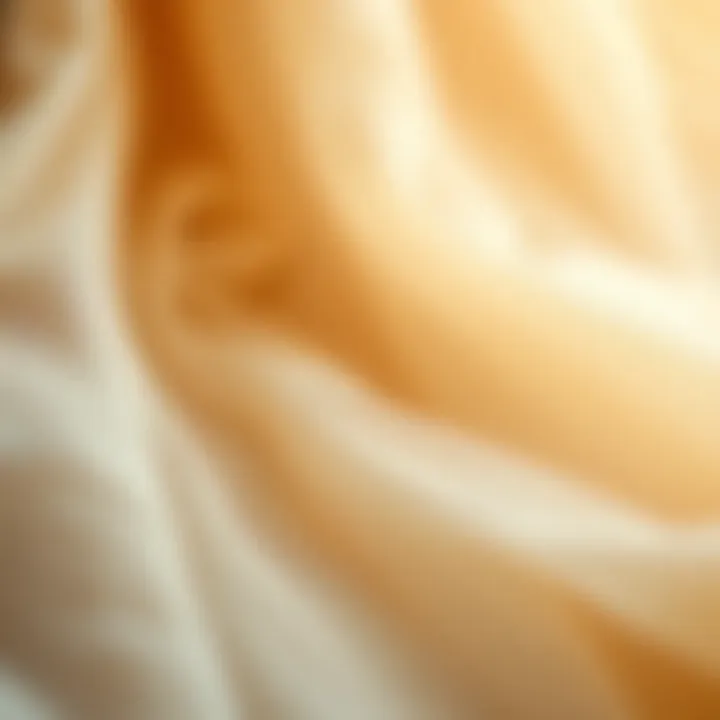 Delicate Tulle Texture A close-up of tulle fabric showcasing its delicate texture and layers