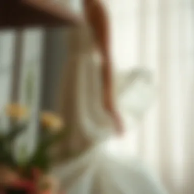 The Unique Silhouette of Flare Dresses Flare dress design emphasizing its flowing silhouette