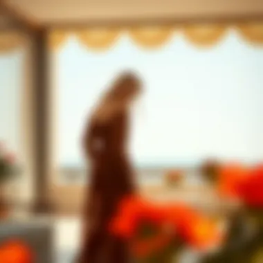 Versatile Styling for Every Occasion Styling options for chiffon flare dress in various settings