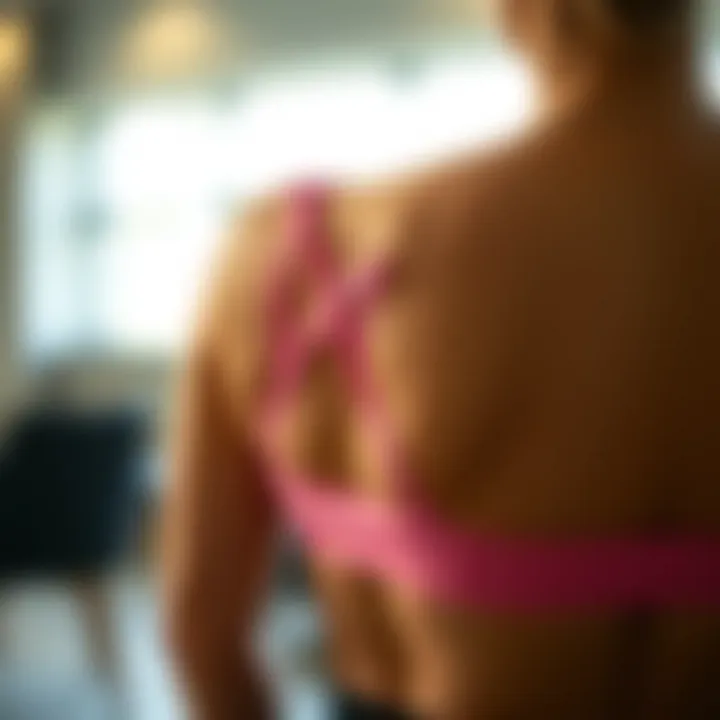 Fashion-forward styling options for criss cross back sports bras in activewear