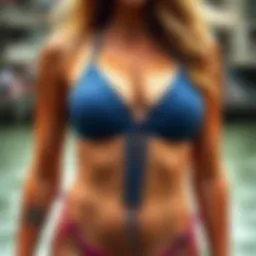 Exploring the Lace Up Halter Bikini: A Detailed Analysis Introduction