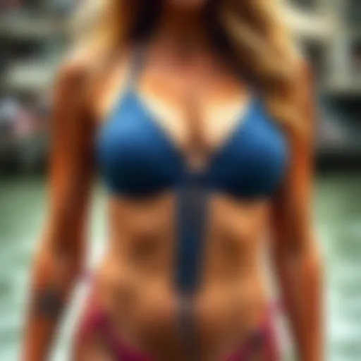 Exploring the Lace Up Halter Bikini: A Detailed Analysis Introduction