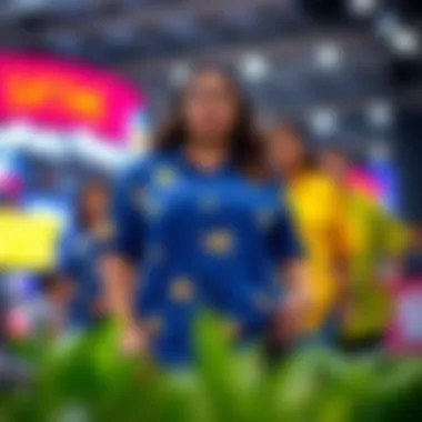 A stylish showcase of various plus size star shirts in vibrant colors