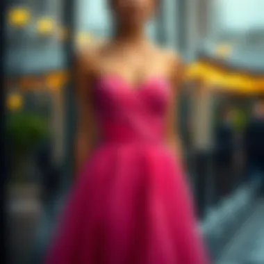 Elegant Dress for Formal Occasions A stylish elegant dress suited for a formal occasion