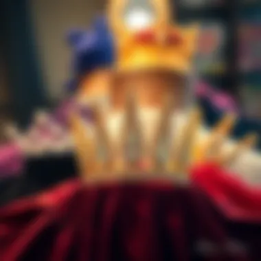 Diverse Rhinestone Crown Iron-On Designs Variety of rhinestone crown iron-on designs showcased on different garments