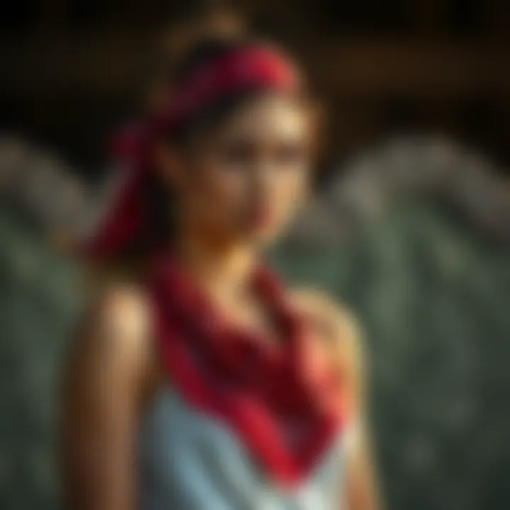 Cultural representation of the bandana style in fashion history