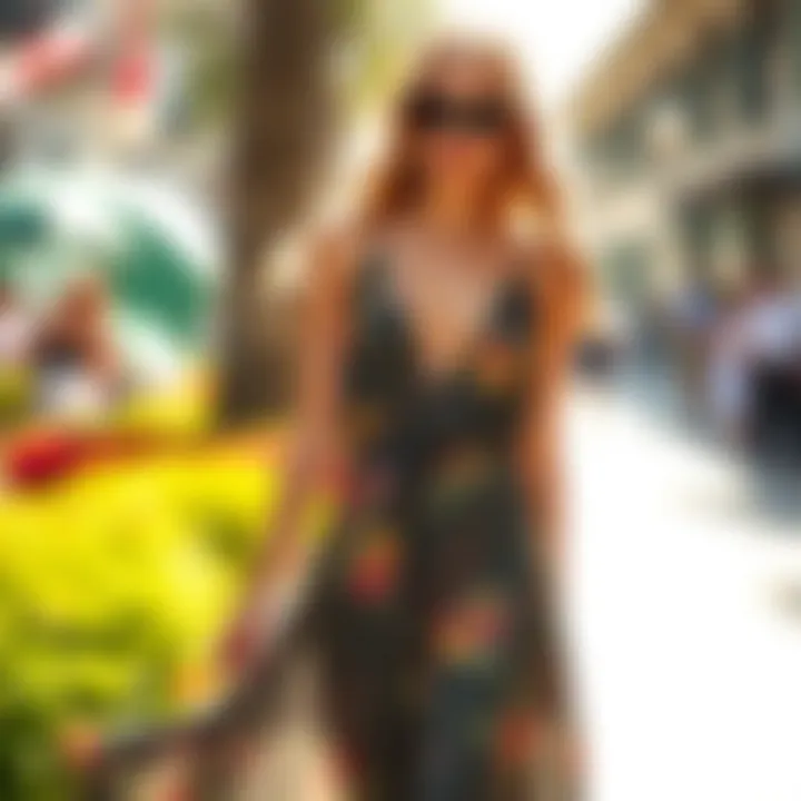 Styling ideas for the belted maxi dress