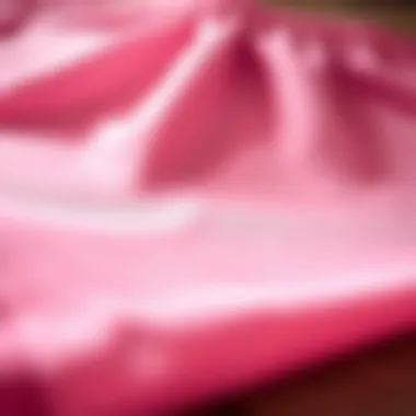 Luxurious Fabric Texture Close-up of the soft fabric texture of seamless thongs