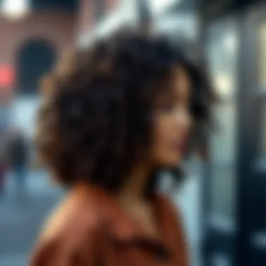 Maintenance routines for long curly hair